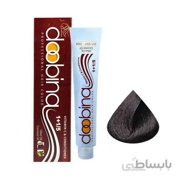 رنگ موی دوبینا شماره 3.99 رنگ شرابی تیره