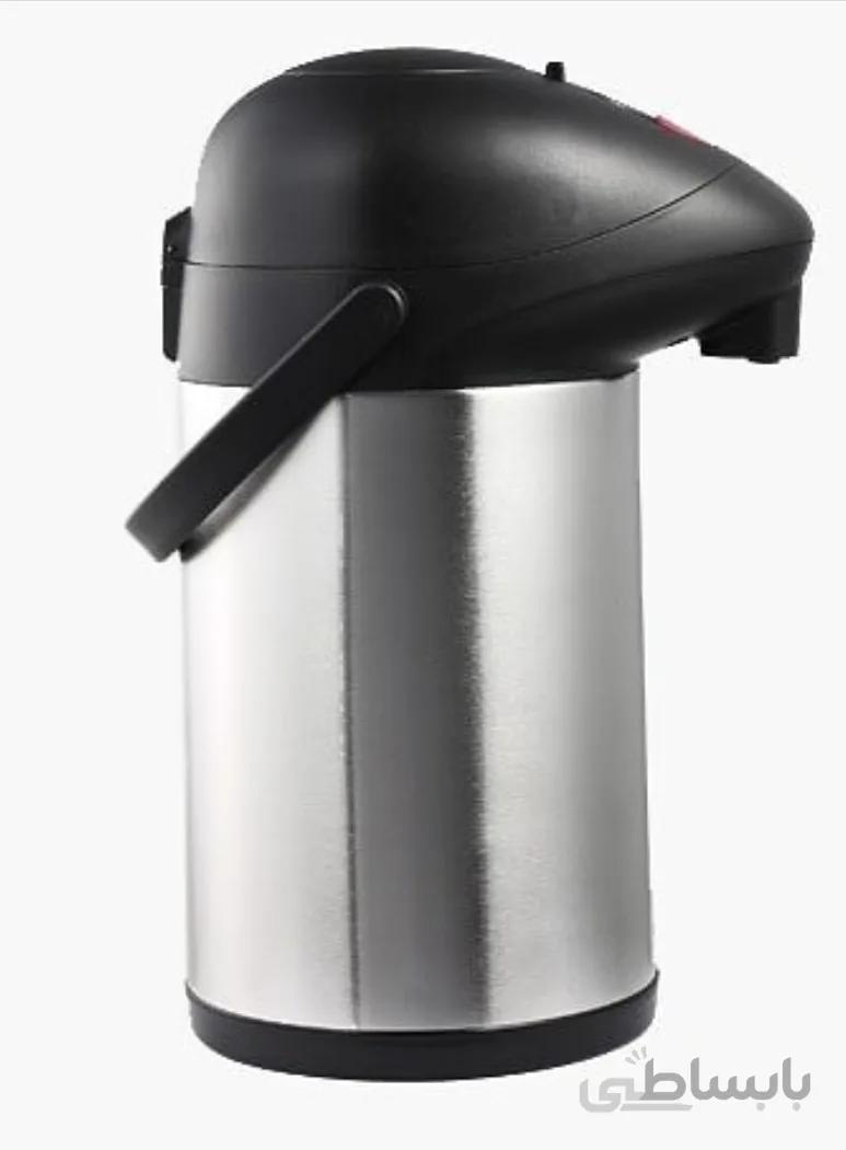 فلاسک پمپی استیل علقمه - 2.5 لیتر ا Alghame flask