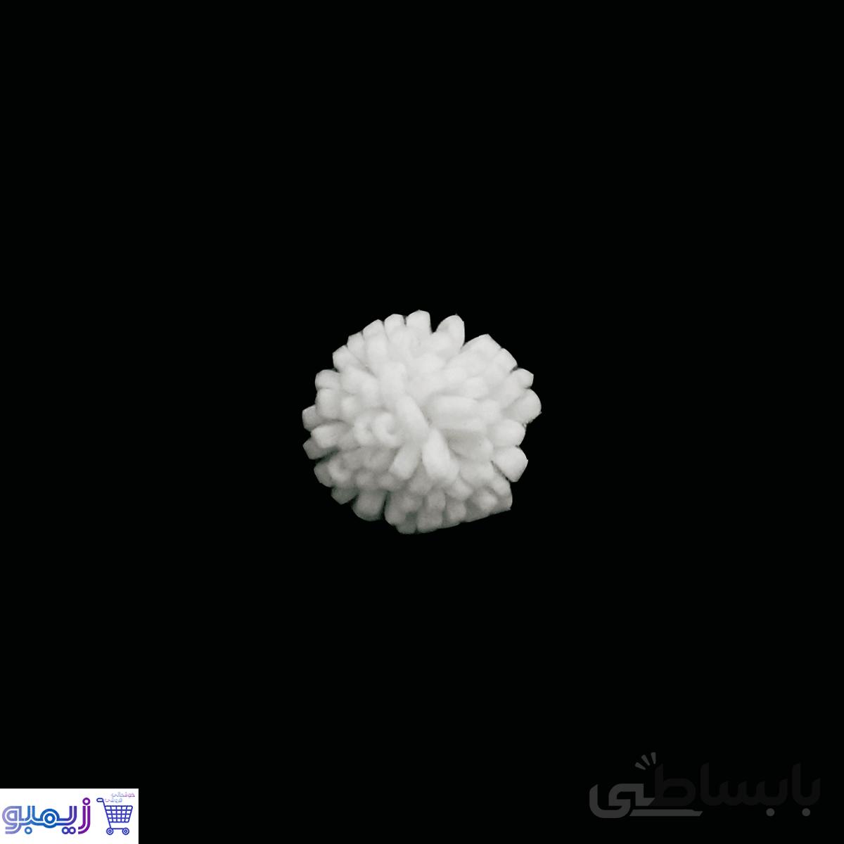 کش مو طرح گل نمدی