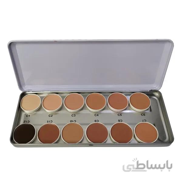 پالت گریم 12 رنگ کلاور Cllaver