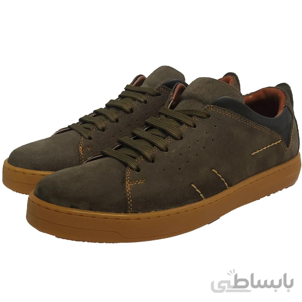کفش روزمره مردانه مدل کفه تخت چرمی تیمبرلند timberland 5 40