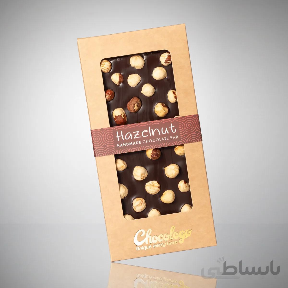 شکلات بار فندقی 100 گرمی