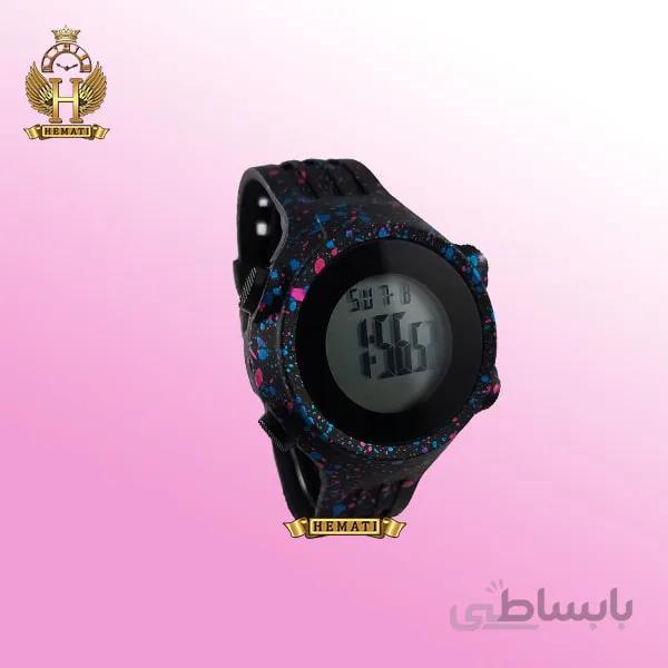 ساعت اسپرت بنمی BNMI 1803L آبرنگی (آبی-سرخابی)
