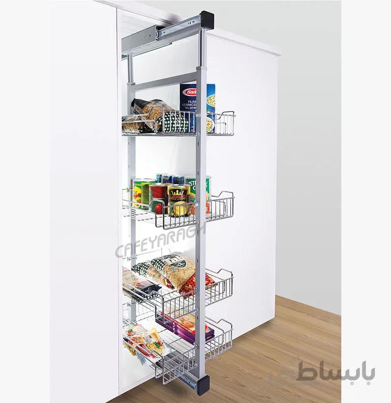 سبد سوپر آشپزخانه 5 طبقه آلمانی ارتفاع 180-160