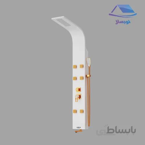 پنل دوش فریز شاور مدل R460 سفید طلا