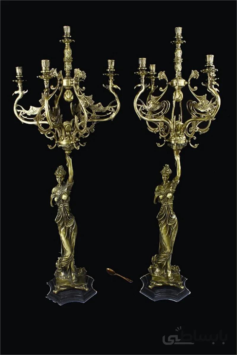 شمعدان مومی ا waxy candlestick
