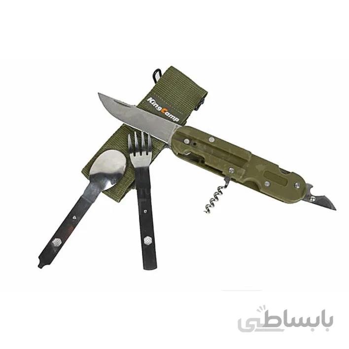 ست قاشق، چنگال و چاقو کینگ کمپ مدل KA3643