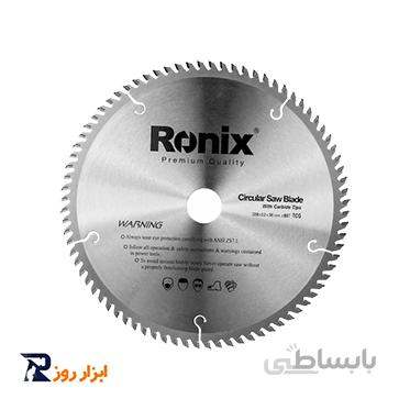 تیغ اره الماسه MDF رونیکس سایز 80*250 مدل 5112 RONIX