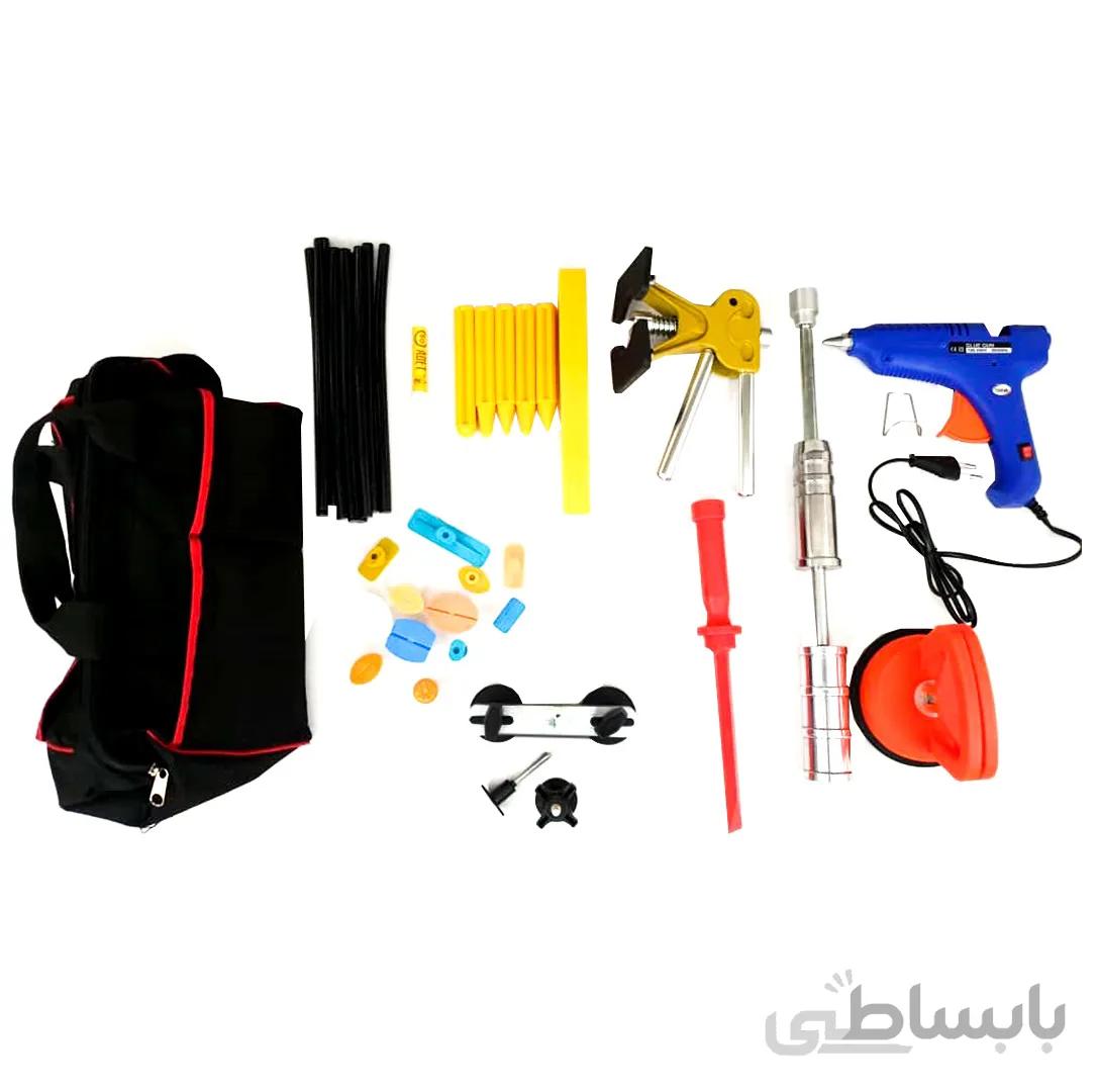 ابزار تگرگ کش صافکاری 40 پارچه بدون رنگ PDR