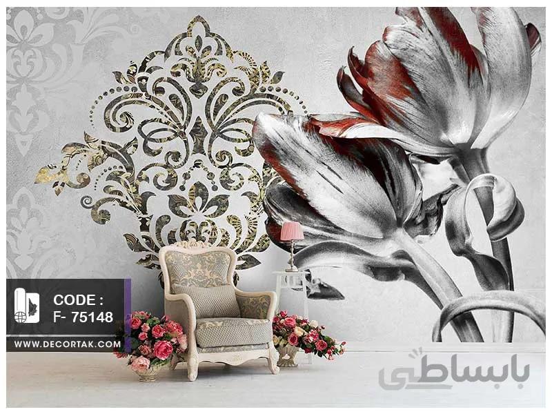 پوستر دیواری گل کد F-75148