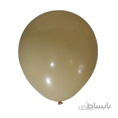 بادکنک لاتکس کرم نخودی