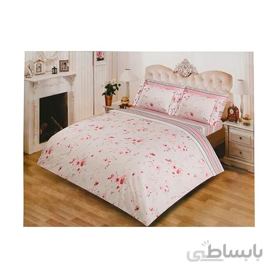 لحاف یکنفره تک ساتن طرح ارکید