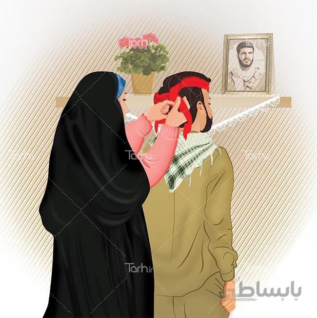 تصویرسازی رزمنده
