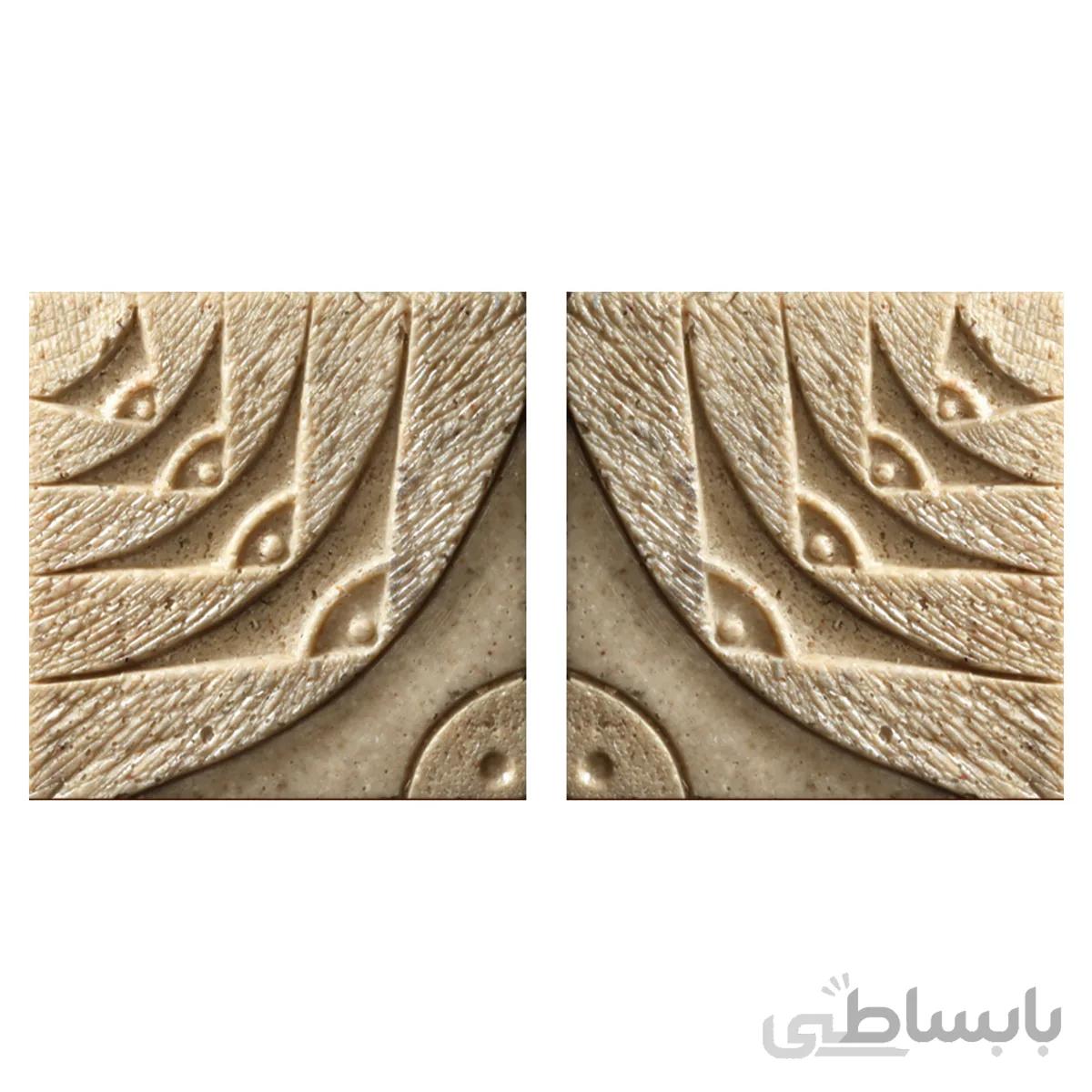دیوارپوش تندیس و پیکره شهریار مدل امای کد w1010 24 بسته 2 عددی