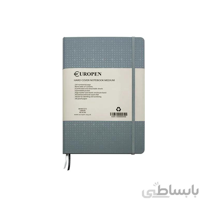 دفتر یوروپن مدل NOTEBOOK SMALL طوسی