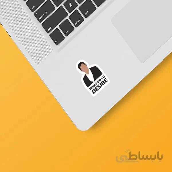 استیکر لپ تاپ طرح Lucifer 01
