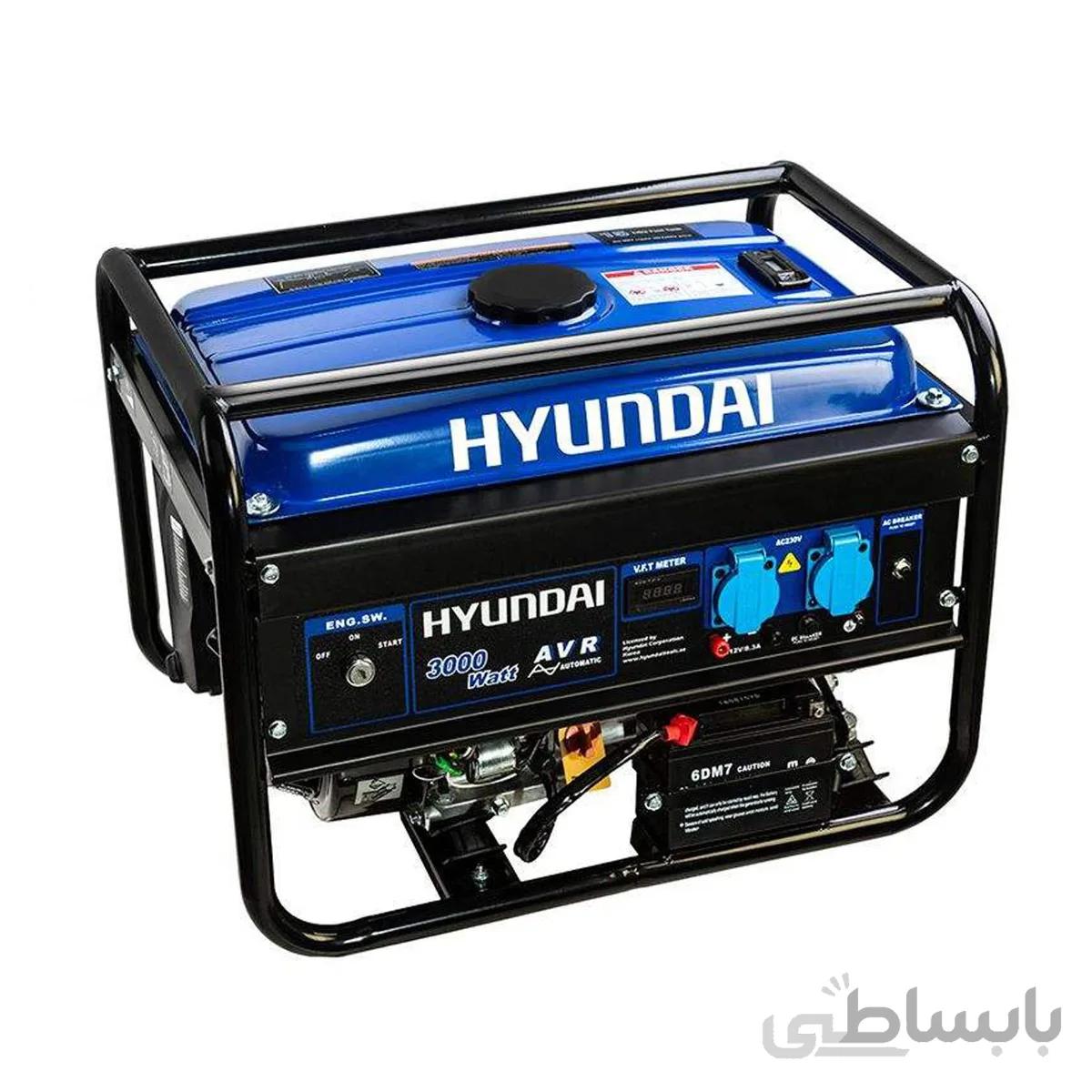 موتور برق هیوندای مدل HG5370 ا HYUNDAI HG5370 Electric Engine