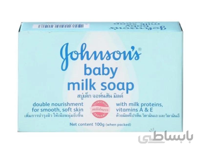 صابون كودك جانسون - johnson's مدل پاكتی آبی 100g