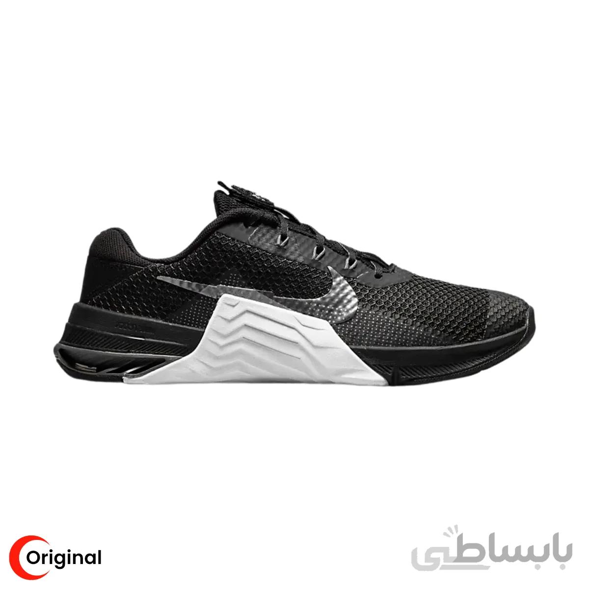 کتونی اورجینال زنانه نایک متکان 7 Nike Metcon 7 Black And White