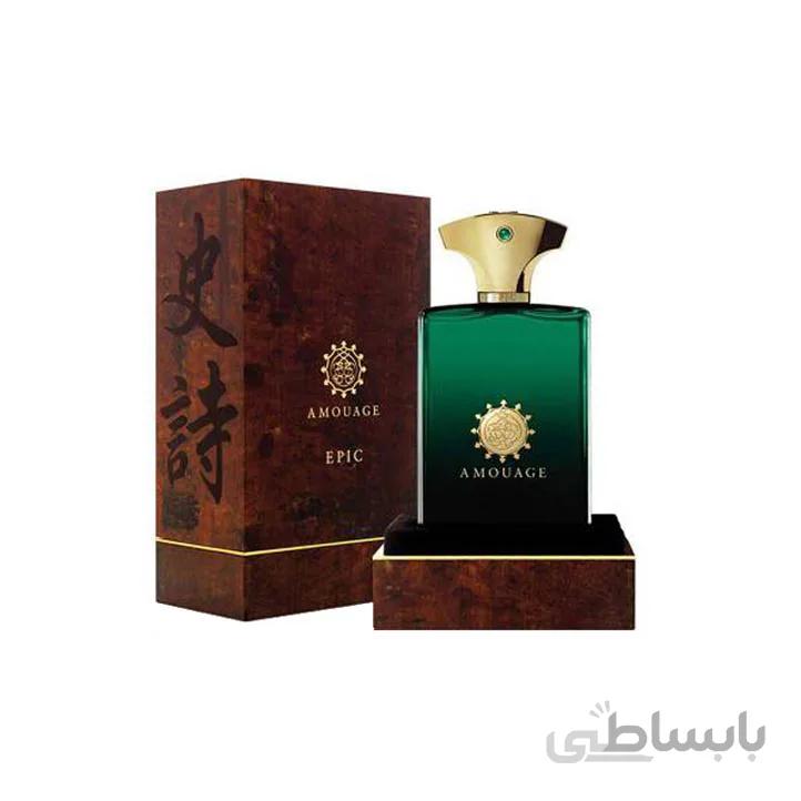 ادکلن هارد باکس مردانه آمواج اپیک من Amouage epic man