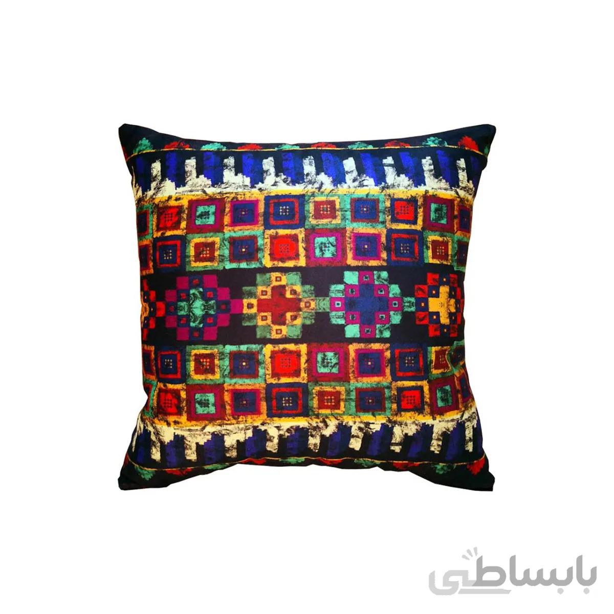کاور کوسن طرح چهارخانه ۱
