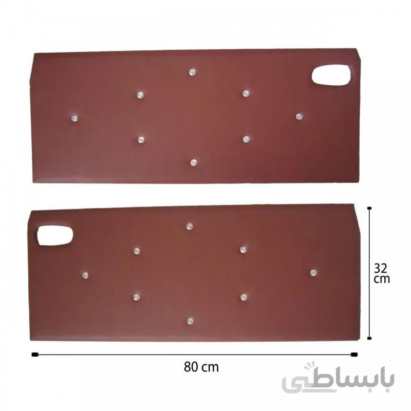 تودری اسپرت نیسان وانت قهوه ای نگین دار 323