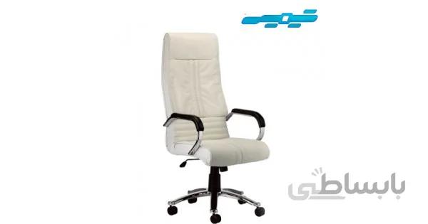 صندلی مدیریتی پشت بلند دسته کروم مدل M402 S