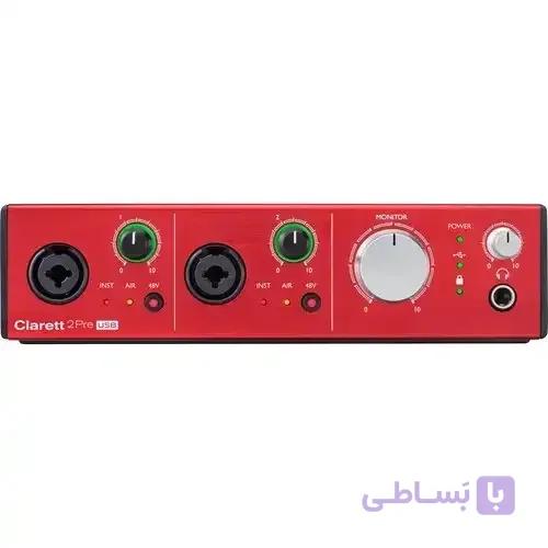کارت صدا Focusrite Clarett 2Pre USB