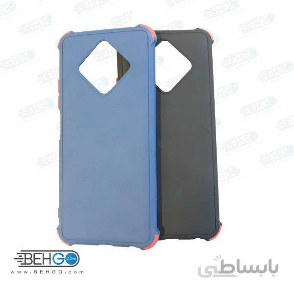 کاور اینفینیکس زیرو 8 گارد ژله ای دکمه رنگی قاب گوشی موبایل اینفینیکس مدل infinix Zero 8 X687