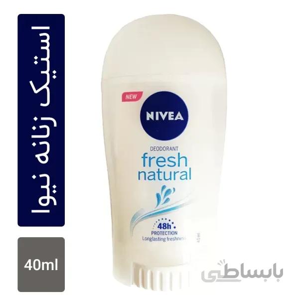 استیک ضد تعریق زنانه نیوآ مدل Fresh Natural حجم 40 میلی لیتر