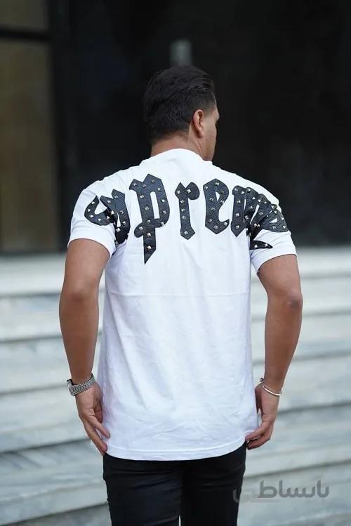 تیشرت سفید supreme