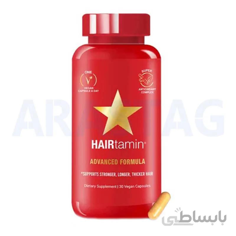 مکمل مولتی ویتامین تقویت موی هیرتامین (30 عددی) ا Hairtamin Advanced Formula