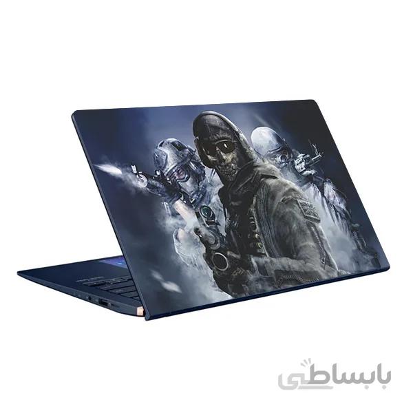 اسکین لپ تاپ طرح Call Of Duty کد ۰۷