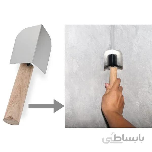 ماله استیل گوشه زن GSB کد GS-K004