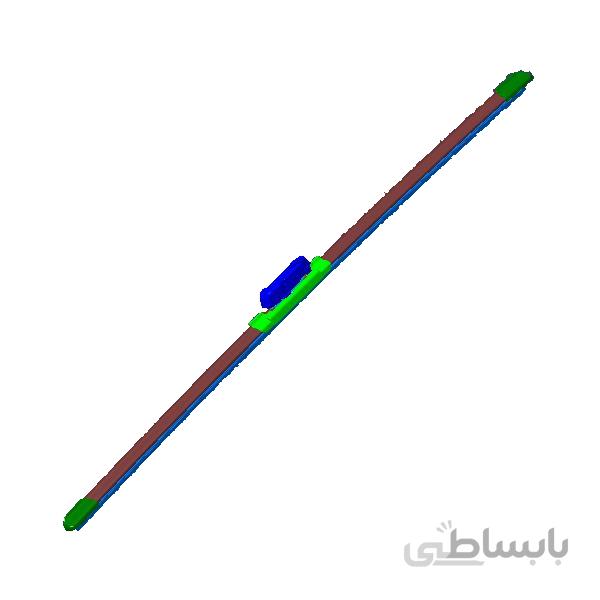 تیغه برف پاک کن جلو چپ آریزو ۵