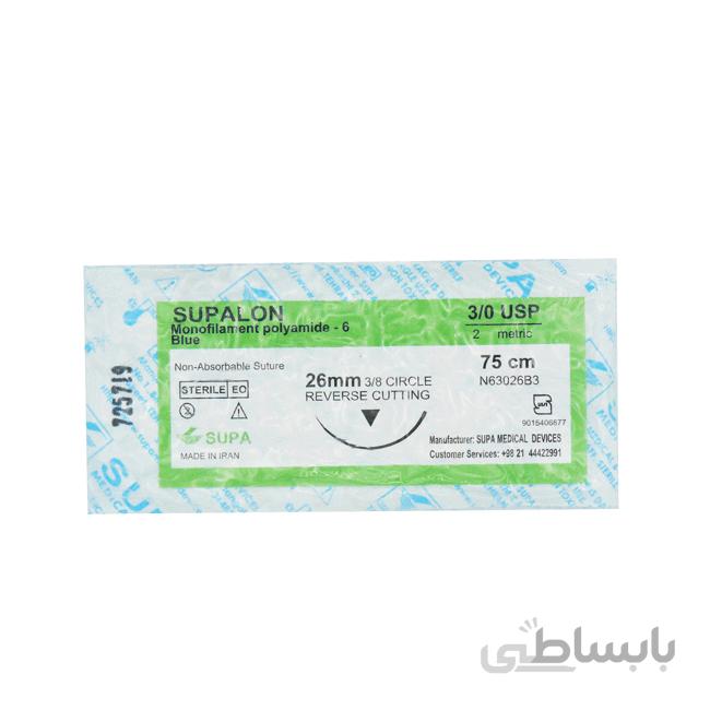 نخ بخیه نایلون 0 ریورس کات سوپا