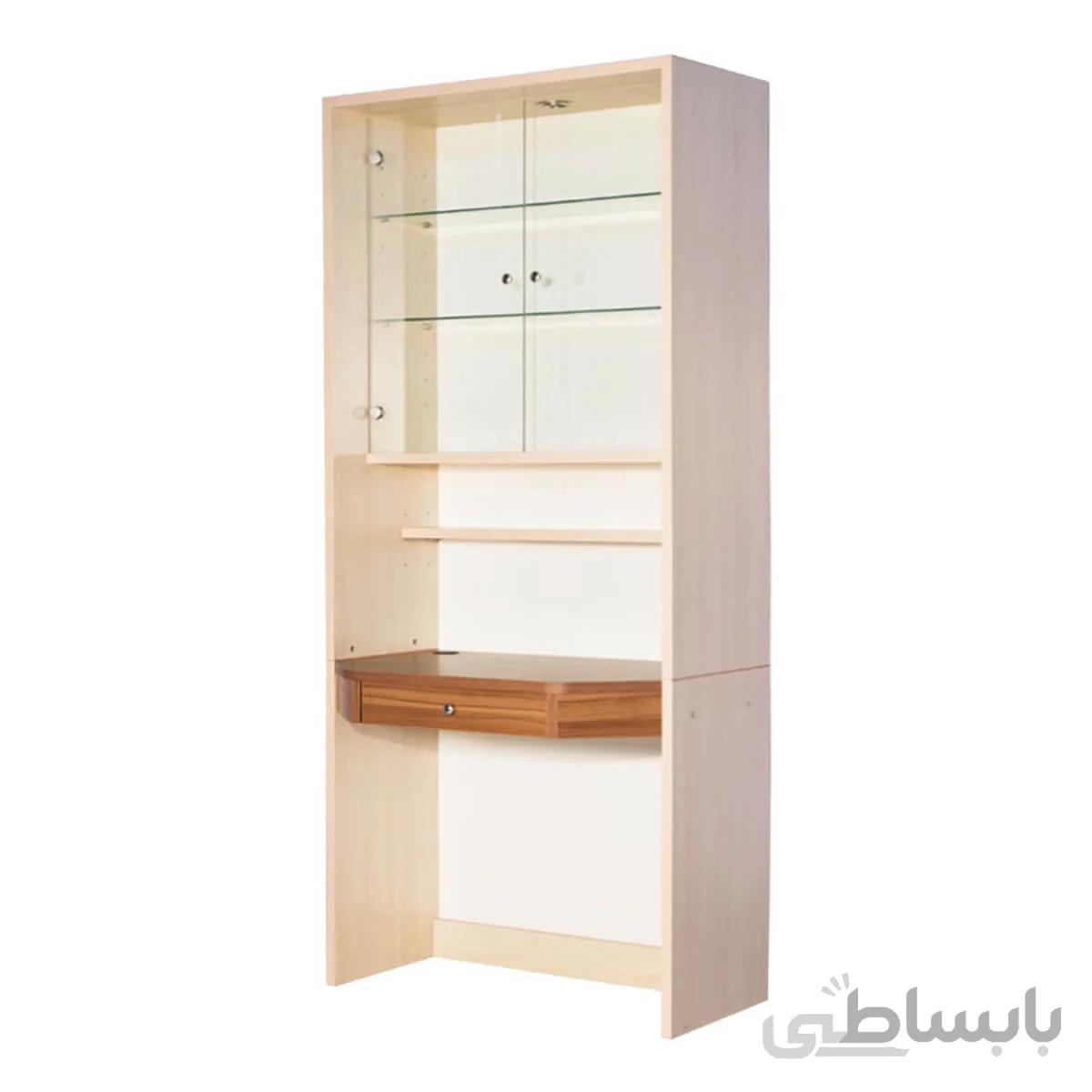 میز تحریر ویترین دار ۹۵ پایه معلق