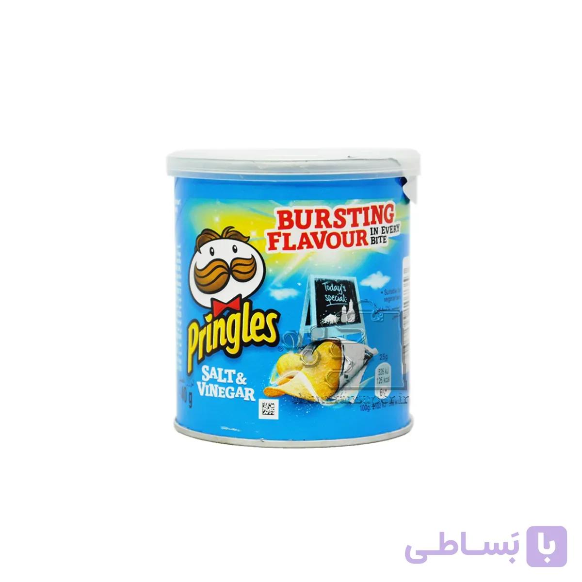 چیپس سرکه نمکی ۴۰ گرم پرینگلز – pringles