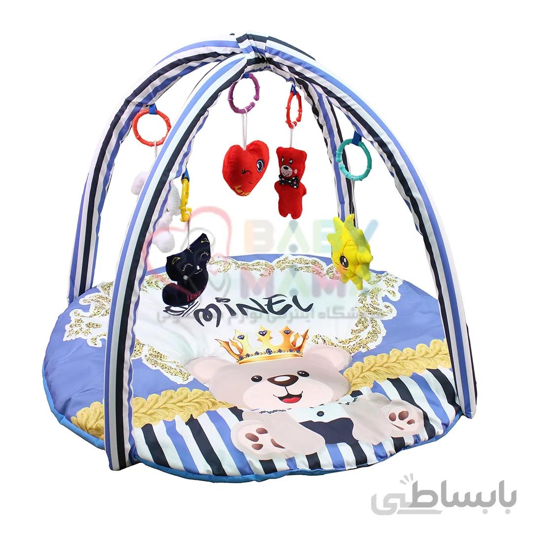 تشک بازی Minel baby مدل حیوانات