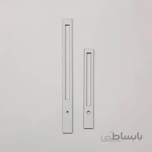 عقربه ساعت دیواری سفید کد b222