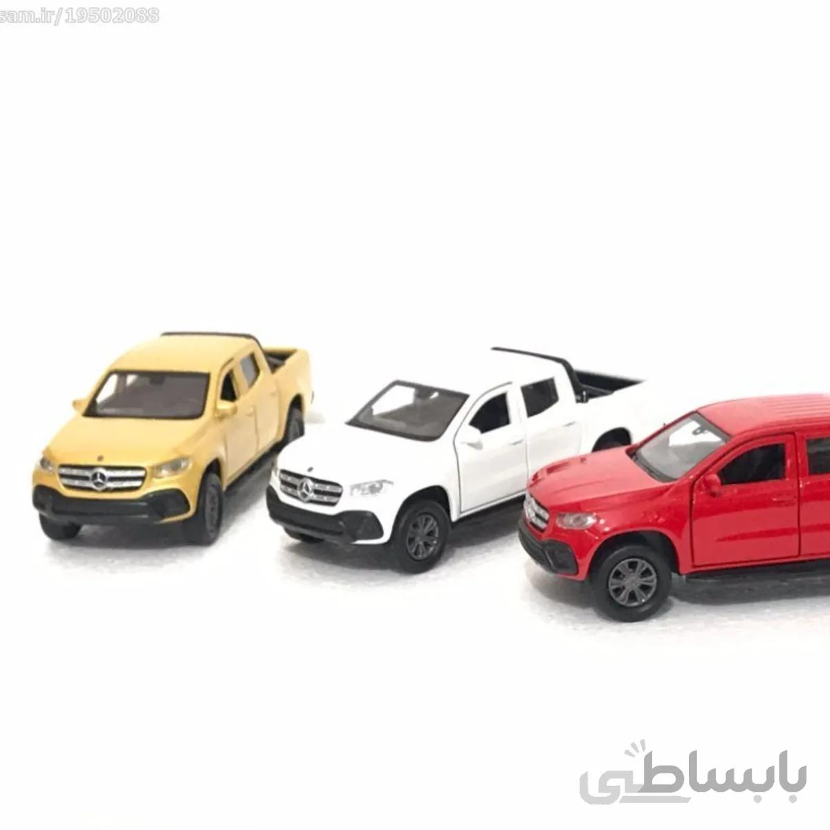 ماکت ماشین فلزی مرسدس بنز پیکاپ X کلاس سفید ویلی Welly اسباب بازی و کلکسیونی در فروشگاه تهران ماکت