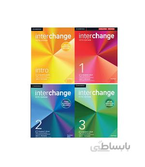 پک کامل کتاب اینترچنج ویرایش پنجم interchange intro +1+2+3+CD