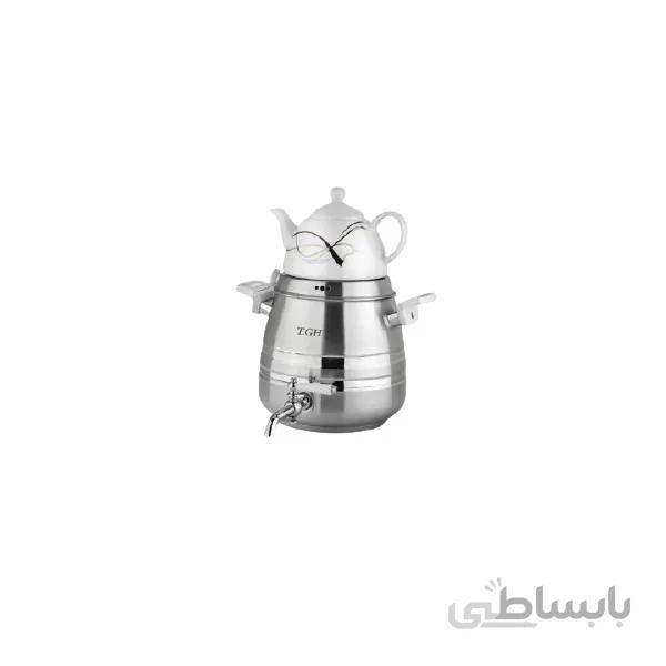 ست کتری و قوری تابناک مدل t.gh کد 6020