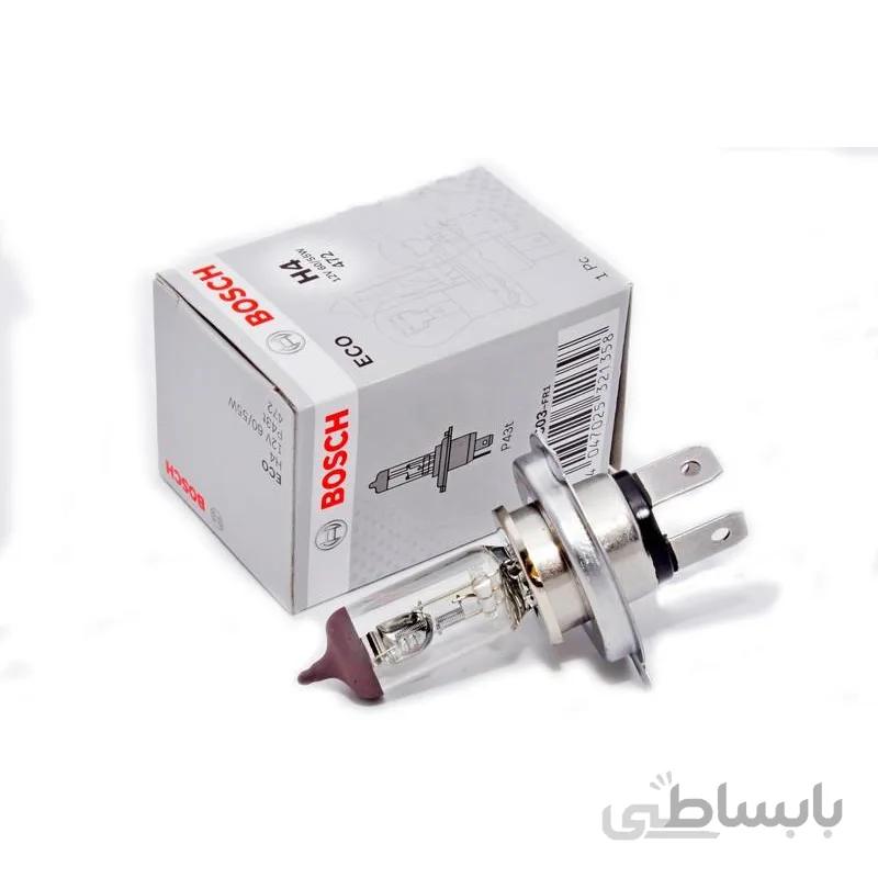 لامپ هالوژن خودرو پایه H4 مدل Eco بوش – Bosch
