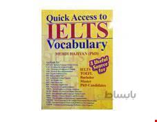 کتاب زبان دسترسی سریع به واژگان آیلتس Quick Access to IELTS Vocabulary