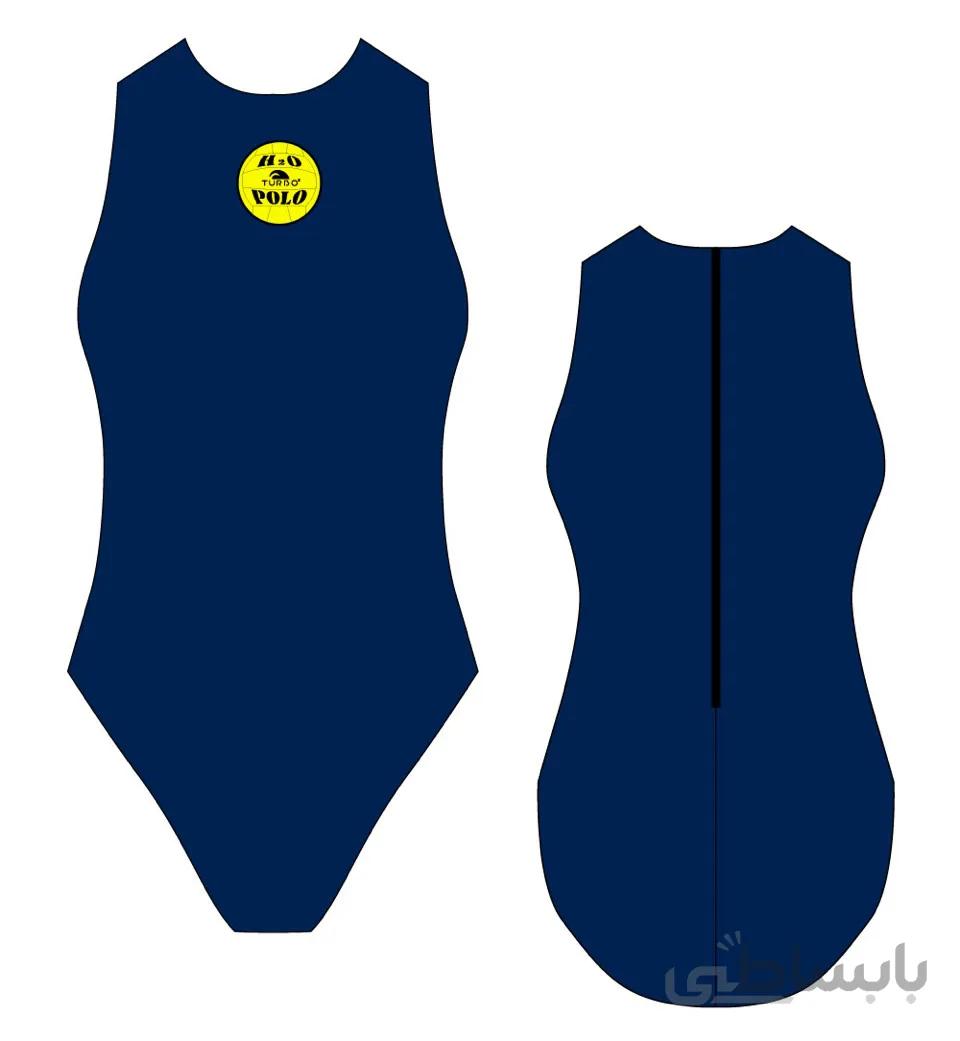 مایوی واترپولو زنانه توربو Basic Navy ا Turbo Women Water Polo Basic Navy