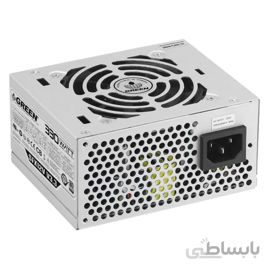 پاور 330 وات گرین GP330S-SFX ا GREEN GP330S-SFX 330W Power Supply