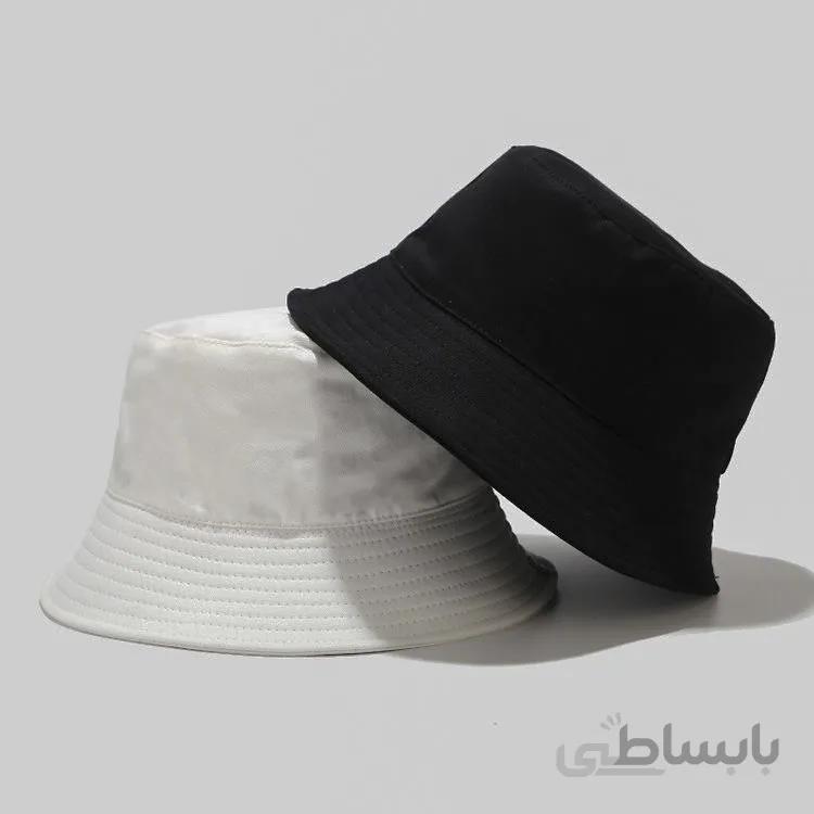 کلاه باکت هت سفید ا ‌Bucket hat
