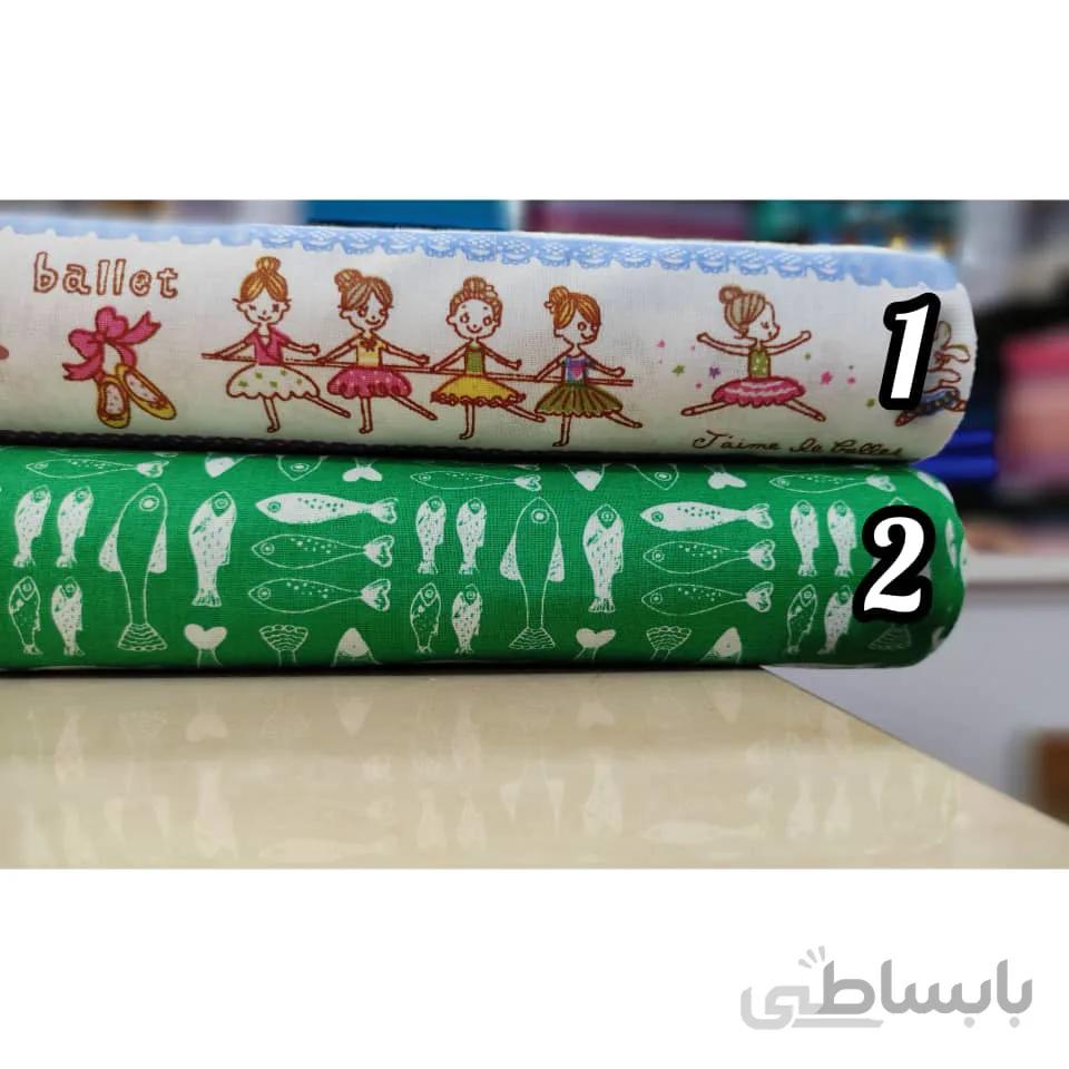 پوپلین{کتان نخ} کد 689289
