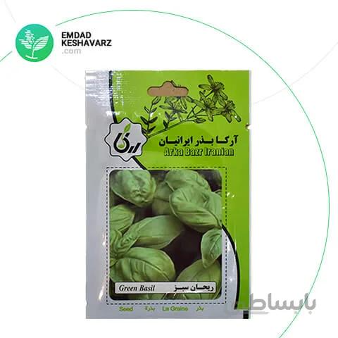 بذر ریحان سبز آرکا بذر